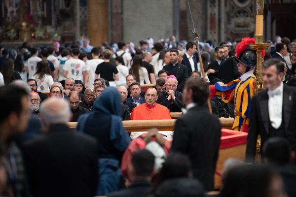 L’esposizione della salma di Papa Francesco il giorno prima del funerale, Città del Vaticano 25/4/2025