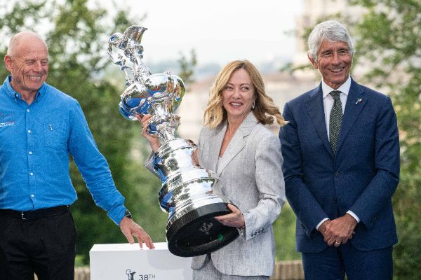 Press event for the Naples 38th America’s Cup