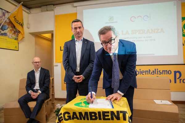 Servizio fotografico corporate per evento ìAlleva la speranzaî di Legambiente ed Enel, Roma 29/11/2018