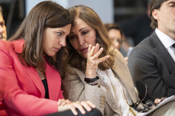 Martina Riva, assessora Comune di Milano; Daniela Santanchè, Ministra del turismo
