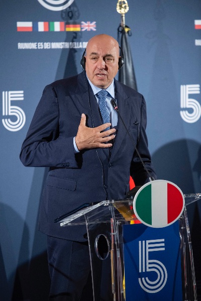 Guido Crosetto, Italian Minister of Defence