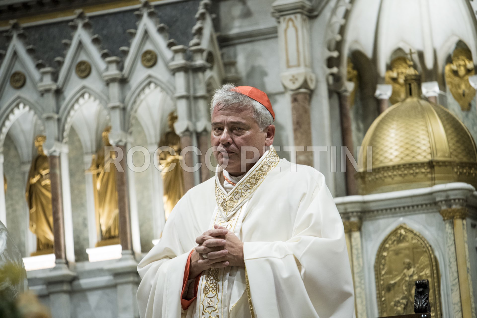 Il cardinale Konrad Krajewski prende possesso della sua diaconia, Santa Maria Immacolata allíEsquilino - Roma 24/10/2018