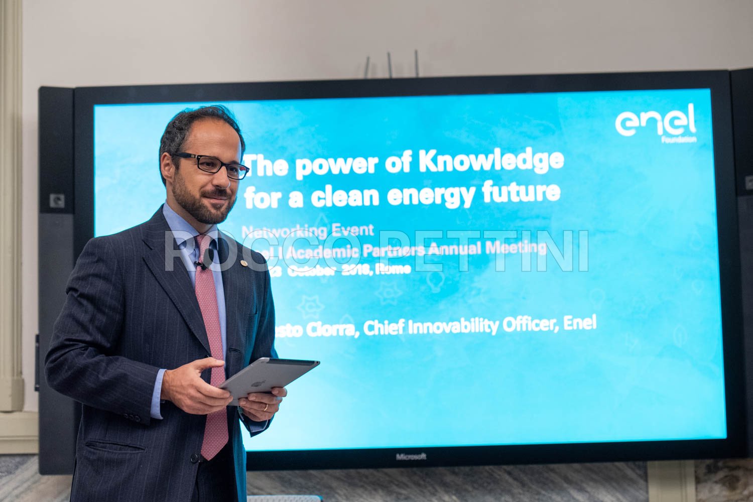 Servizio fotografico corporate per evento Enel Foundation presso Universit‡ LUISS Guido Carli, Roma 2/10/2018