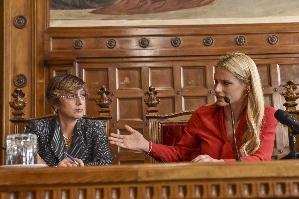 GIULIA BONGIORNO MINISTRO MICHELLE HUNZIKER ASSOCIAZIONE DOPPIA DIFESA