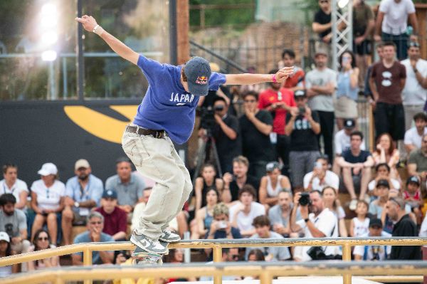 Yuto HORIGOME (JPN) skater in action at the Final Stage of the Skateboarding World Cup 2025