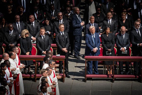 Brigitte Macron, Emmanuel Macron, Donald Trump, Melania Trump