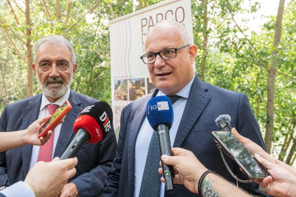 Inauguration of the river park