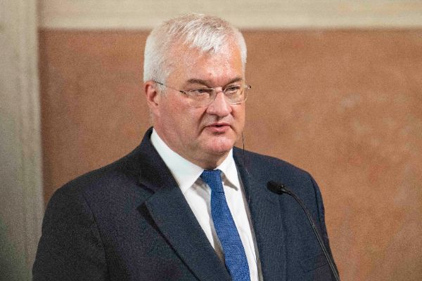 Andrij Sybiha, Foreign Affairs Minister of Ukraine at the “Weimar Plus" Ministerial meeting hosted by the Italian Government at Villa Madama.
