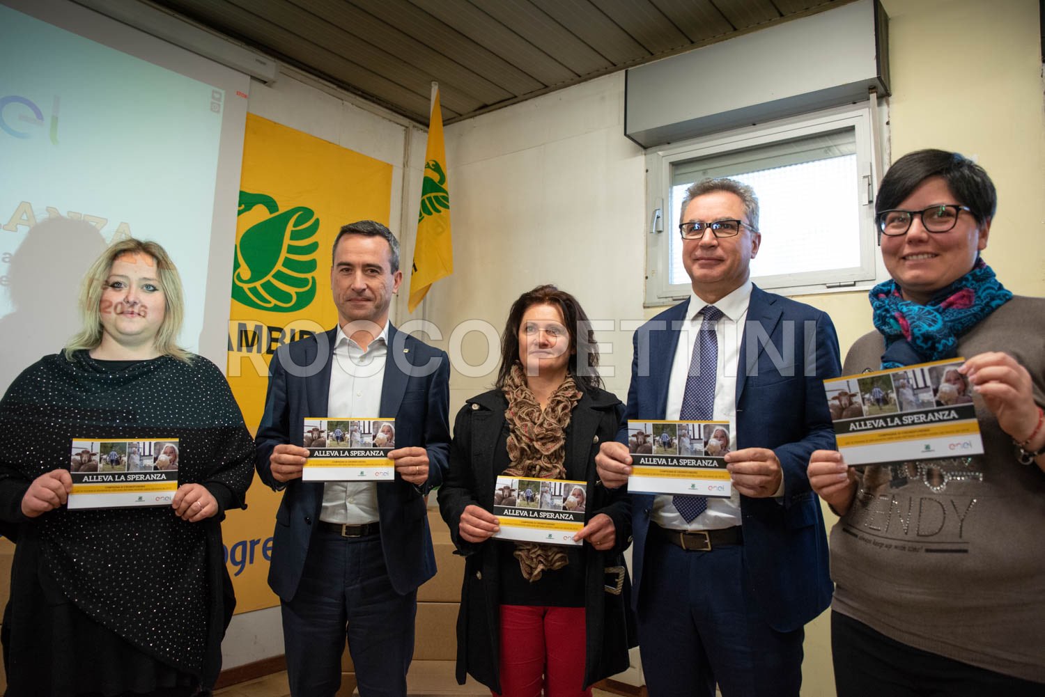 Servizio fotografico corporate per evento ìAlleva la speranzaî di Legambiente ed Enel, Roma 29/11/2018