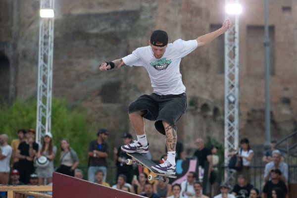 Giovanni VIANNA (BRA) skater in action at the Final Stage of the Skateboarding World Cup 2025