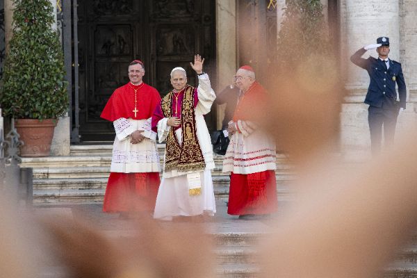 Pope Leo XIV, Robert Francis Prevost at the Basilica di Santa Maria Maggiore
