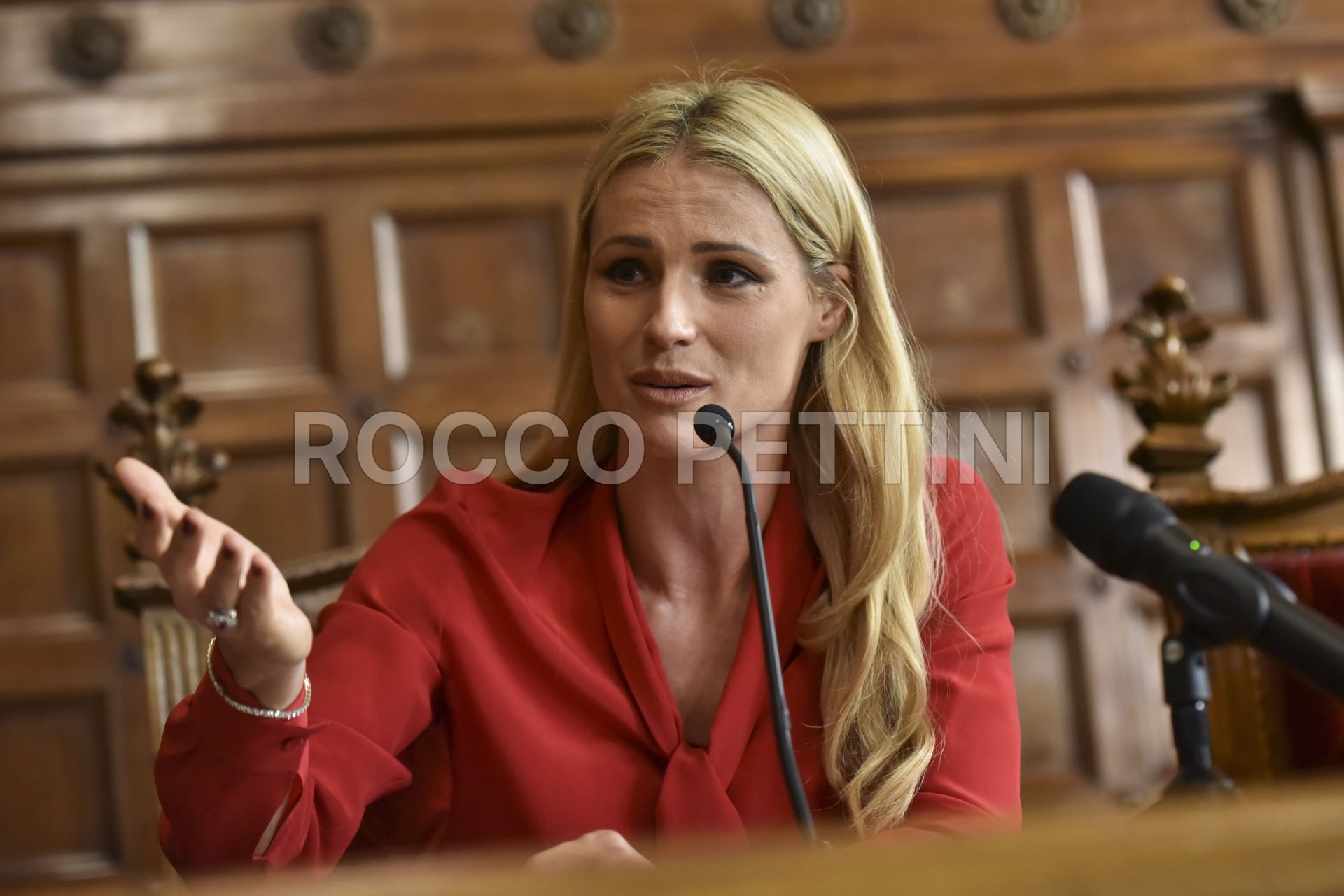 MICHELLE HUNZIKER ASSOCIAZIONE DOPPIA DIFESA