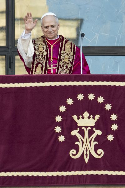 Pope Leo XIV, Robert Francis Prevost at the Basilica di Santa Maria Maggiore