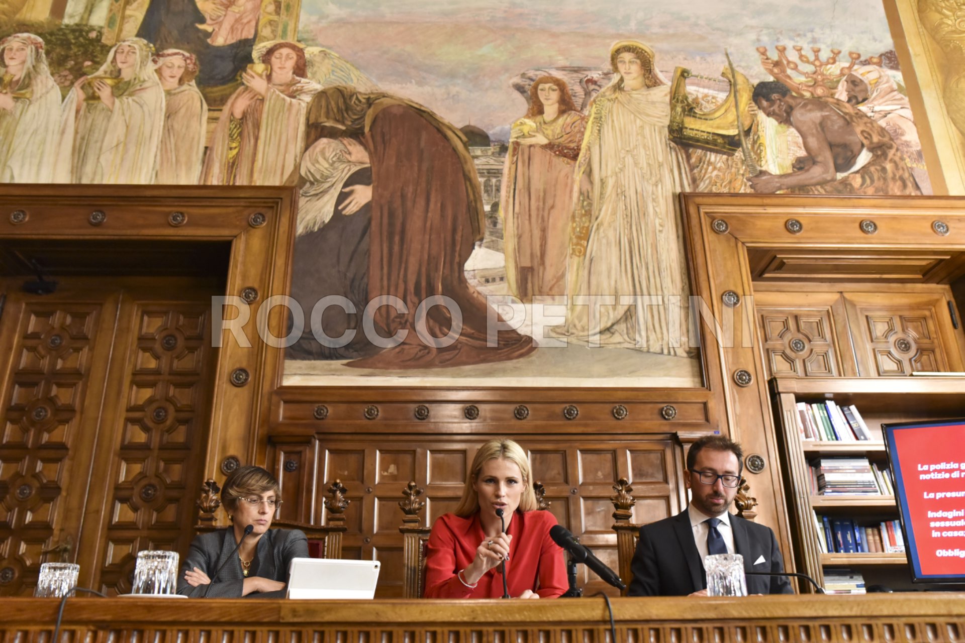 GIULIA BONGIORNO MINISTRO MICHELLE HUNZIKER ASSOCIAZIONE DOPPIA DIFESA ALFONSO BONAFEDE MINISTRO